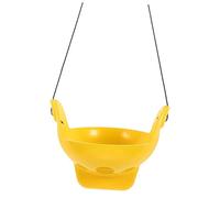 Hemobllo Habitat De Grenouille Aquatique Accessoires Grenouille Plateforme Habitat des s Aquatiques Se Cache Têtard Réservoir De Nid Abdos Jaune