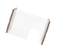 Hemobllo Habitat Transparent pour Hamster Abri Pratique Et Décoratif pour Petits Animaux avec Éléments Scéniques Facile à Nettoyer Et pour Activités Et Détente