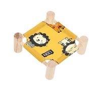 Hemobllo Hamac pour Hamster et Petits Animaux Respirant avec Support Nid de Couchage Confortable et Durable Accessoire pour Enclos de Cochons et