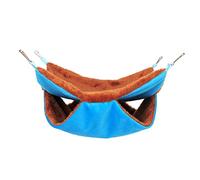 Hemobllo Hamac Suspendu pour Écureuil Nid Chaud Peluche Double Couche Lit pour Animaux De Compagnie pour Dormir Et Reposer Place Près De Fenêtre Ou Escalier