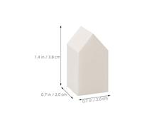 Hemobllo Houppettes à Fond De Teint Jetables 100 Pcs Petits Coussinets Poudre Cosmétique Taille Petite Forme Pentagonale Couleur Ivoire Usage Maquillage Visage