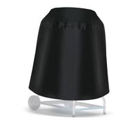 Hemobllo Housse BBQ Étanche pour Barbecue Rond et Foyer Extérieur Protection Pluie et Poussière et Facile à Stocker Compatible Grill Gaz