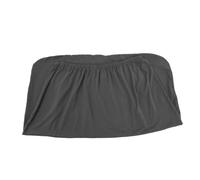 Hemobllo Housse de Protection Anti-poussière Extensible pour Radiateur Électrique et Bain D’huile, Tissu Lavable et Réutilisable, Couleur Gris Foncé, Ajustable 5-10 Cm, Cache-radiateur