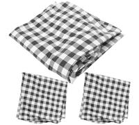 Hemobllo Housse de Table et Bancs de Pique- Flanelle Résistante Imperméable et Ajustable Set pour Mobilier Jardin Extérieur et Camping
