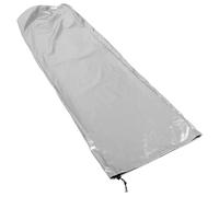 Hemobllo Housse D'échelle Pliante en Tissu Robuste Argenté 4 Marches 50x6,5x154 Cm Protection Extérieure Intempéries pour Escabeau Pliable Usage Jardin Rangement Sécurisé