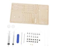 Hemobllo Hydraulique Bois DIY pour Garçon Fille Plateforme de Levage Réaliste et Éducative Kit de Construction Manuel sans Pollution Cadeau Anniversaire pour Garçons et Filles
