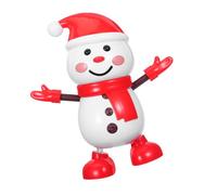 Hemobllo Interactive Dancing Snowman Toy Battery Operated Holiday Decoration for Boys Festive Party Favors Christmas Stocking Stuffers