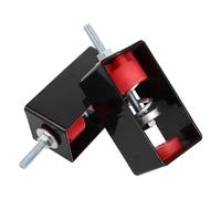 Hemobllo Isolateur de Vibrations Acoustiques Mural et Plafond en Métal 2pcs pour Bars et Maison, Amortisseur de Son Facile à Installer au Style Moderne