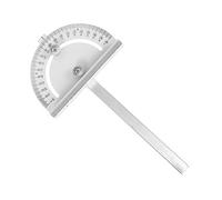 Hemobllo Jauge à Onglets Acier pour Scie Circulaire Rapporteur Angle Outil de Mesure pour Menuiserie et Coupe Règle Pratique et Durable