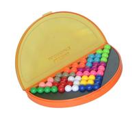 Hemobllo Jeu Éducatif de Perles Orange pour Garçon Fille et Intelligence Stimule Stratégique et Imagination Cadeau Anniversaire et Noël