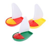 Hemobllo Jouets Bateau à Voile Flottant pour Bain Petit à Moyen Bateau Plastique pour Garçon Fille et Bébés Jouets de Voilier Flottants pour Piscine et Jeu Eau Couleur Couleur Aléatoire