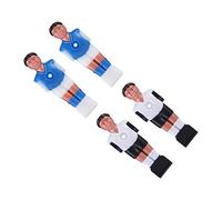 Hemobllo Joueurs De Baby-Foot Remplaçants en Résine, Lot De 4 Pièces, Taille Standard, Résistants à l'usure, Accessoires pour Table De Football De Table, Usage Intérieur