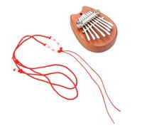 Hemobllo Kalimba Bois Portable Sons Instrument de Musique et Délicat pour Débutants comme Décoration de Bureau et Musical