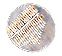 Hemobllo Kalimba Instrument Musique Cristal Arc Ciel Notes Piano Pouce Compact Sonore pour Débutants et Amateurs