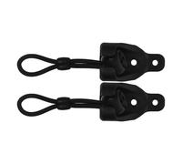 Hemobllo Kit 2 Attaches Élastiques pour Store Pare-Soleil Coupe-Vent Fixation Solide en Plastique Boucle Accessoires pour Stores Enrouleurs Intérieurs et Extérieurs Installation Simple