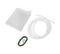 Hemobllo Kit Bac Entonnoir Étanche 50X60 CM avec Tuyau 2 M et Fil Métallique - Système de Collecte et Drainage Eaux Pluviales pour Toiture Bâche Anti-Fuites Résistante aux Intempéries