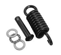 Hemobllo Kit Complet De Fixation pour Chaise Hamac Suspendue avec Ressort Solide Goupille Et Amortisseur Accessoires pour Fauteuil Suspendu Extérieur Réparation Et Stabilité Assurées