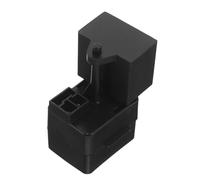 Hemobllo Kit Condensateur de Démarrage 15µf 250v et Relais de Compresseur de Remplacement pour Réfrigérateur et Congélateur avec Protection Robuste en Plastique Noir