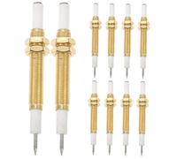 Hemobllo Kit de 10 Allumeurs de Cheminée Universels Aiguille d'Allumage pour Cuisinière à Gaz 66Mm Compatible Gaz Naturel Installation Facile