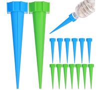 Hemobllo Kit de 16 Pièces Arroseurs de Fleurs Automatiques en Plastique Bleu et Vert Système D'arrosage Automatique Goutte à Goutte pour Plantes D'intérieur à Domicile Selon Humidité