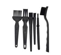 Hemobllo Kit de 6 Brosses de Nettoyage Antistatiques pour Clavier et Carte Mère Poignée Ergonomique en Pp et Pa, Rapide et Facile à Utiliser pour Maison et DIY