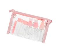 Hemobllo Kit De Bouteilles Cosmétiques Vides 11 Pièces Taille Compacte En Plastique Portable Pour Lotion Crème Visage Paquet De Rangement Voyageurs Soin Peau