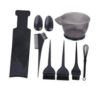 Hemobllo Kit De Coloration Pour Cheveux 8 Pièces Grand Bol De Teinture Capillaire En Plastique Peigne à Teinture Pinceaux Pour Salon Et Usage Diy