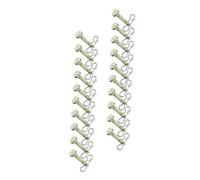 Hemobllo Kit de Goupilles de Cisaillement et Fendues pour Souffleuse à Neige de Rechange Durables Compatibles avec Tondeuse et Machine Extérieure Léger et Pratique pour Entretien Hivernal