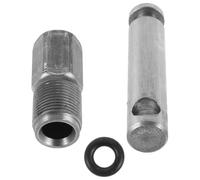Hemobllo Kit de Joints de Pompe Hydraulique Métal pour Cric Vertical - 2 Pièces de Rechange Piston pour Réparation de Cric Hydraulique au Sol, Accessoires Compatibles Garage et Atelier