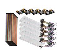 Hemobllo Kit De Montage pour Platine Expérimentation Module Alimentation Fils De Liaison pour Débutant