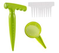 Hemobllo Kit de Outil de Semis Épandeur et Planteuse pour Jardin Outil Manuel de Plantation pour Serre