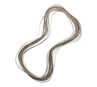 Hemobllo Kit de Réparation Rotin Plastique Gris pour Meubles Tissés Matériel DIY pour Chaise Table Banc et Vannerie Accessoire pour Cannage et Restauration de Mobilier