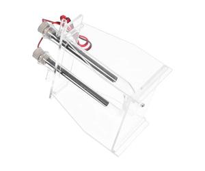 Hemobllo Kit D'électrolyse de L'eau en Plastique pour Démonstration Pédagogique en Chimie, Usage Polyvalent en Laboratoire pour Étudiants et Enseignants