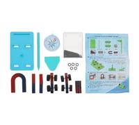 Hemobllo Kit D'expérimentation Scientifique Magnétique Pédagogique pour l'enseignement à Domicile, Ensemble de Magnétisme Expériences de Physique, Couleurs Aléatoires, Couleur Aléatoire