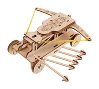 Hemobllo Kit DIY Modèle Bois de Scientifique Jeu Éducatif pour Adolescents Matériel Manuel pour Développer Compétences et Curiosité