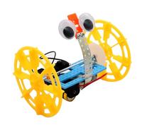 Hemobllo Kit DIY Robot Voiture Équilibrée Science Modèle Éducatif Assemblement Facile Expérimental Stem pour Garçon Fille