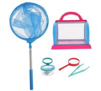 Hemobllo Kit Exploration Insectes Garçon Fille avec Loupe pour Observation Extérieure Attrape-Insectes Éducatif pour Garçons et Filles Coffret Cadeau Nature pour Apprentissage et Aventure