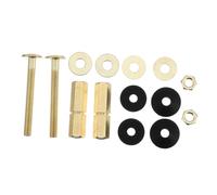 Hemobllo Kit Fixation Réservoir Toilette avec Boulons Longs Écrous et Joints Caoutchouc pour Cuvette Wc Installation Facile et Étanchéité Renforcée Couleur Aléatoire Couleur Aléatoire