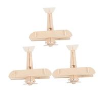 Hemobllo Kit Maquette Avion Bois 3d à Assembler et Peindre pour Garçon et Filles, Puzzle Créatif 3 Pièces, Jouet Bricolage Éducatif Anniversaire, Jeu Manuel Familial Artistique