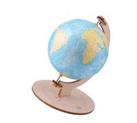 Hemobllo Kit Modèle Globe Terrestre Mousse à Assembler Éducatif Scientifique DIY pour Garçon Fille Mallette Bricolage Créative pour Apprentissage des Planètes et Structure Terre