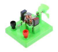 Hemobllo Kit Moteur Électrique Éducatif Modèle de Moteur Continu Expérience Interactive de Physique Assemblage DIY Matériel Expérimental pour Classe et Labo