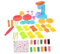 Hemobllo Kit Outils Pâte Modeler Colorée pour Garçon Fille Moules de Glaçage Machine à Glace DIY Argile Sûr et Facile à Manipuler pour Créativité et Jeu Parent Garçon Fille
