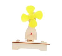 Hemobllo Kit Scientifique Éducatif Éolienne pour Garçon Fille et Étudiants Expérience Électrique Amusante Matériel Sûr et Portable pour École et Apprentissage Pratique Couleur Aléatoire