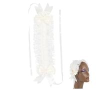 Hemobllo Lace Lolita Headband Hair Accessories For Comfortable All-day Wear Sweet Hair Decor For Party And Cosplay With Star Pattern