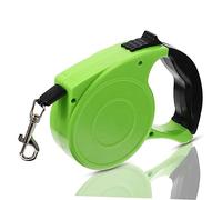 Hemobllo Laisse Chien Rétractable Portable Verte et Ajustable Corde de Promenade Résistante pour Petits et Moyens Chiens Sécurité Renforcée et Confort Optimal