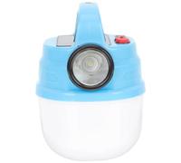 Hemobllo Lampe Solaire de Camping Portable LED pour Randonnée et Montagne | Abs, Éclairage D'urgence, Design à Main, Recharge Solaire, Usage Tente, Sortie, Bivouac, Extérieur
