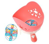 Hemobllo Lanceur de Disque Volant à Tirage Manuel pour Garçon Fille de Disques Colorés Améliore la Coordination Main Œil Activité Ludique Extérieure et Sportive