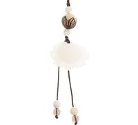 Hemobllo Lanière de téléphone Portable en Jade - Motif Fleur de Lotus - Porte- - Décoration Feng Shui - pour Homme et Femme - pour Le Travail en Plein air