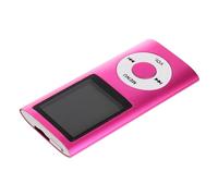Hemobllo Lecteur Mp3/mp4 Portable pour Garçon Et Filles 1,8 Rose avec Port USB Enregistrement Vocal pour Écouter Musique Et des Photos