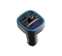 Hemobllo Lecteur Voiture avec Écran LED Multifonction Port USB Chargeur Rapide et Récepteur Audio sans Fil Compatible Smartphones